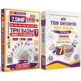 7.sınıf Iokbs Paket 7li Tıpkı Basım/tüm Dersler Tek Kitap Çözümlü Çıkmış Soru Bankası 2li Set