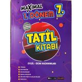 7 Sınıf Maximal 1 Dönem Tüm Dersler TATİL KİTABI