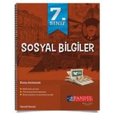7. Sınıf Sosyal Bilgiler Defteri Pandül Yayınları