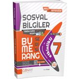 7. Sınıf Sosyal Bilgiler Etkinlikli Bumerang Serisi-Günay Yayınları