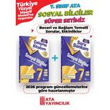 7. Sınıf Sosyal Bilgiler Süper Set Soru Bankam + Çalışma Kitabım Yeni