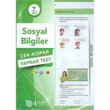 7. Sınıf Sosyal Bilgiler Yaprak Test 4 Adım Yayınları