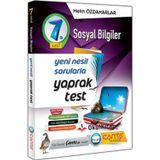 7. Sınıf Sosyal Bilgiler Yaprak Test Komisyon Çanta Yayınları