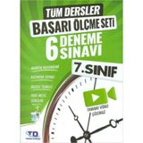 7. Sınıf Tüm Dersler Başarı Ölçme Seti 6 Deneme Sınavı Kollektif Tandem Yayınları