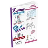 7. Sınıf Tüm Dersler Yaprak Test - Çapa Yayınları