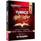 7. Sınıf Türkçe Altın Defter