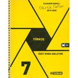 7. Sınıf Türkçe Etkinlik Defteri - Hız Yayınları