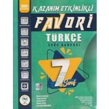 7. Sınıf Türkçe Favori Serisi Kazanım Etkinlikli Soru Bankası