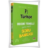 7. Sınıf Türkçe Garantör Beceri Temelli Soru Bankası-Data Yayınları