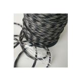 7 Strand 4mm Paraşüt İpi 10 Metre gri-siyah kamuflaj Tek Ebat