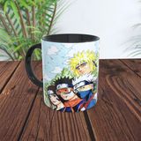 7. Takım Naruto Anime Tasarım Kupa - Hediyelik Kupa - Baskılı Kupa - 001 - Beyaz - 300 ml