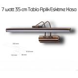 7 Watt 35CM Banyo Ayna Üstü Tablo Aplik - Eskitme
