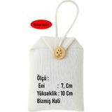 7 x 10 Naturel Pamuk Ham Bez 10 Adet Lavanta Dolu Kese, Dolap, Çekmece, Elbise Dolabı, Çanta