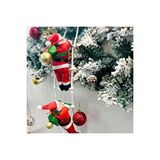 70 Cm 2li Merdivene Tirmanan Noel Baba Yilbaşi Süsü Yilbaşi Çam Ağaci Süsleri Vitrin Noel Süsleri Kırmızı