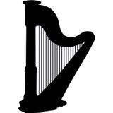 70 cm Arg Müzik Aleti Folyo Sticker