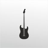 70 cm Elektro Gitar Folyo Sticker