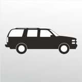 70 cm Jeep Folyo Sticker