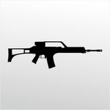 70 cm Rıfle 7.62 mm Folyo Sticker