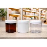 70 Mm Vidalı Plastik Mat Beyaz Sızdımaz Kapak (Sert Plastik Ve Cam Krem Kavanozlarına Uyumlu 250Cc-250Ml) 58 Adet