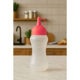 700 ml Yağdanlık Ketçap Mayonez Sıkma Kabı - Nar Çiçeği