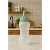 700 ml Yağdanlık Ketçap Mayonez Sıkma Kabı - Yeşil