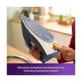 7000 Serisi Buharlı Ütü - 2800W, Steamglide Plus Taban, 250 G Güçlendirme, 50 G/dk Sürekli Buhar, Otomatik Kapanma, Hızlı Kireç Temizleme (DST7030/20)