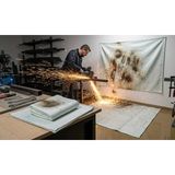 700°C Dayanıklı Yanmaz Kaynak Battaniyesi H1000 - 800X800 cm Cam Elyaf Koruyucu