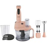 700W Çok Amaçlı Pembe Blender Seti, Güçlü ve Şık Tasarım