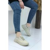 7060 Lastik Bağlı Kadın Sneaker Spor Ayakkabı