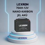 70Ah-12V Nano-Karbon Jel Akü