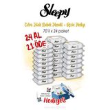 70'li Sleepy Extra 24 AL 21 ÖDE Islak Bebek Havlusu ve ROSIE