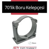 70'lik Boru Kelepçesi - Geniş Çaplı Boru Sabitleme Kelepçesi