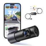 70Mai 2K M310 Araç Kamerası + Up06 Arabalar İçin 70Mai 2K M310 Mini Araç Kamerası, 1296P Wdr Wifi, Gece Görüşü, Uygulama Kontrolü İle 24 Saat Park İzleme, Döngü Kayıt Çarpışma Algılama, Maks. 256Gb