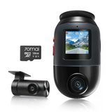 70Mai X800 Çift Ön Ve Arka 4K Araç Kamerası, Sony Imx678, Starvıs 2 Gece Görüşü, 4G Lte, Aı Hareket Algılama, Adas, 5 Ghz Wi-Fi 6, Park Monitörü, Ses Kontrolü (4K Omni X800)