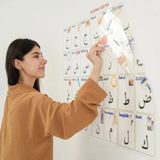 70X100 Cm Statik Kağıt Elif-Ba Öğrenme Tahtası Bx40
