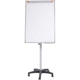 70X100 cm Yıldız Mobil Ayaklı Lamine Yazı Tahtası Beyaz - Ahşap - Beyaz - Seçenek 1