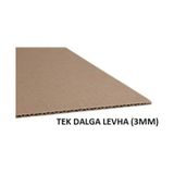 70X100Cm 3Mm 50Adet Oluklu Mukavva Maket Kartonu - Proje Kartonu