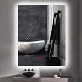 70x100(h) cm Buğu Çözücülü Ledli Banyo Aynası