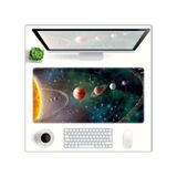 70X30 cm Güneş Sistemi Temalı Kaydırmaz Taban Speed Yüzey Oyuncu Mouse Pad Gaming