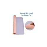 70X30 L Deri Mouse Pad,ofis Mouse Pad,masa Matı Sümen,konforlu Mouse Pad,çift Yönlü Mouse Pad (Lila) - standart