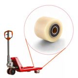 70X60x20 Mm Transpalet Tekeri Rpr Rulmanlı Bilyalı Beyaz Tekerlek Palet Taşıma Arabası Tekeri