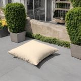 70X70 cm Renk Seçenekli Yer Minderi Kreş Minderi Oturma Minderi Balkon Minderi - 70 x 70 cm - Bej