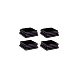 70x70 mm Plastik Kare Içe Geçme Profil Tapası (Kutu) (4 Adet)