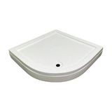70X70 Oval Panelli ve Ayaklı Akrilik Duş Teknesi