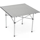 70X70x55 Cm Ölçülerinde Aluminyum Katlanır Piknik Masası İle Pratik Kullanım