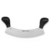 71120 Profi Kıyma, Pizza Satır, Zırh Bıçağı 26 Cm - Siyah Çift Saplı Mirtk0014k-Prg71120