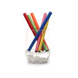 71672ak Kalemlik Beyaz İncili Ofis Gereci 8x8x11cm 300ml