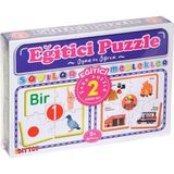 7193 Parçalı Çark Puzzle, Eğlenceli ve Öğretici Zeka Oyunu - Seçenek 1