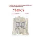 720 Adet 1pf/10uf 1206 Kılıf Smd Kondansatör Seti 36 Farklı Değerde Şeffaf Poşette