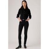 721 Yüksek Bel Skinny Worn Midnight Siyah Kadın Jean